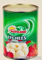 Canned Lychees in Syrup