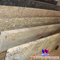Yellow Granite Ogee Finished Kitchen Countertop