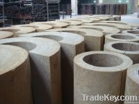 Rockwool pipe, rock wool pipe