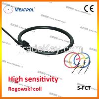 High sensitivity rogowski coil S-FCT