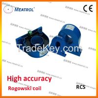 High accuracy Rogowski coil RCS