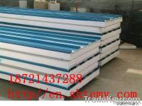 Corrugated deduction cap EPS color steel sandwich panel