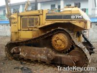 crawler bulldozer cat d7h , used bulldozer