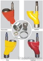 S stube for concrete pump