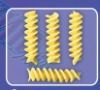 Triple fusilli (Fusilli a tre principi)