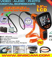 Multi-functional Video Endoscope with 3.5" LCD screen