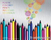 recycled materials plastic pencil