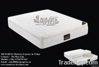 Pocket spring mattress with Latex pillow top
