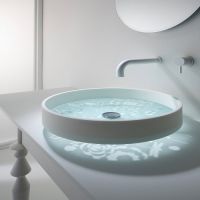 Contemporary Flushing Bathroom sinks - White and 2021 latest sinks