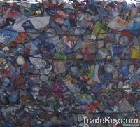 Baled Ferrous cans scrap