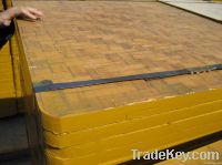 Bamboo block pallet;bamboo block pallet for concrete bricks, bamboo pal