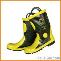 Fire safety boots