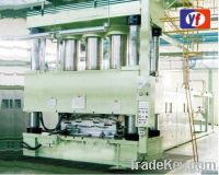 YJS71 sries hydraulic press for glass febil reinforces plastic product