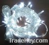LED Steady On String LED Christmas Lights with Connector White