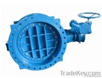 Eccentric Butterfly Valve With Gear Box