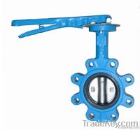 Lever Operated Lug Butterfly valve