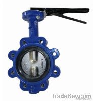 Lever Operated Pinless Lug Butterfly valve