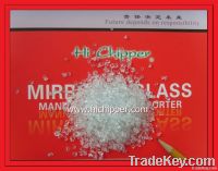 Crushed glass granule