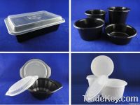 Disposable PP Microwavable Plastic Food Container