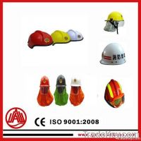 different styles fire fighting helmets, firefighter helmets