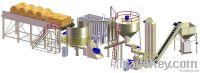 Straw pellet production line