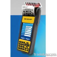 Handheld PDA with Barcode Scanner and Printer