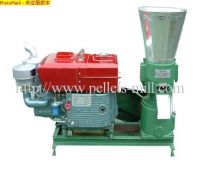 Diesel flat die pellet mill, feed pellet mill, wood pellet mill