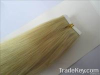 Human Hair Skin Weft, Remy Hair Extensions