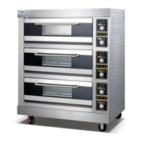 3 Layer 3 Trays Electric Bread Oven FMX-O156