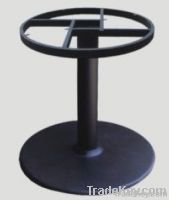 cast iron table base