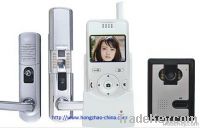 Wireless video door control system