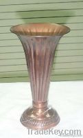 Iron Vase in  Copper finish