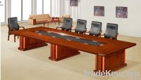Long wooden meeting desk FH-B11
