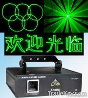 Green ILDA  Cartoon laser light show projector