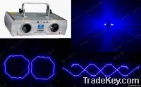 300mw blue two head beam laser light show