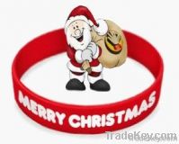 Silicone Christmas bracelet