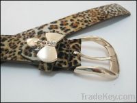 Ladies Fashion Leopard Print Belts Womens