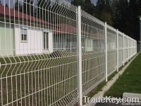 wire mesh fence , profile & post