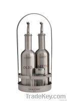 Stainless Steel Stand with bottles