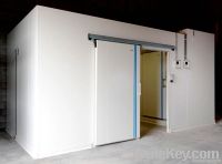 Cold room, cold store, freezer, chiller for meat and fish preservation