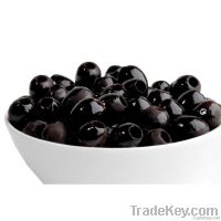 Pitted black olives