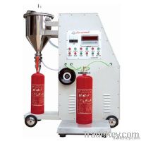 DCP fire extinguisher refilling machine