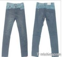 Wholesale price of woman, man jeans in stock