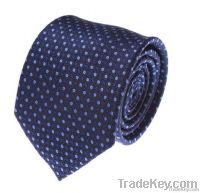 Silk jacquar necktie
