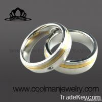 stainless steel / titanium rings