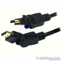 High Speed Swivel HDMI Male to HDMI Male Rotable Cable