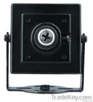 QF-501B Color CCD Box style Pinhole lens Mini CCTV Camera