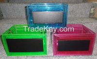 New PVC Basket/Chalk Board/Glitter PVC Basket/Storage box