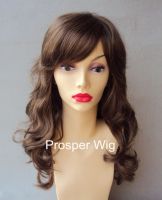 2015 New Fashion Wavy Celebrity Hair Wig Heat Resistant Fiber PW14 M364