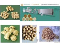 soya nuggets  protein production plant machine